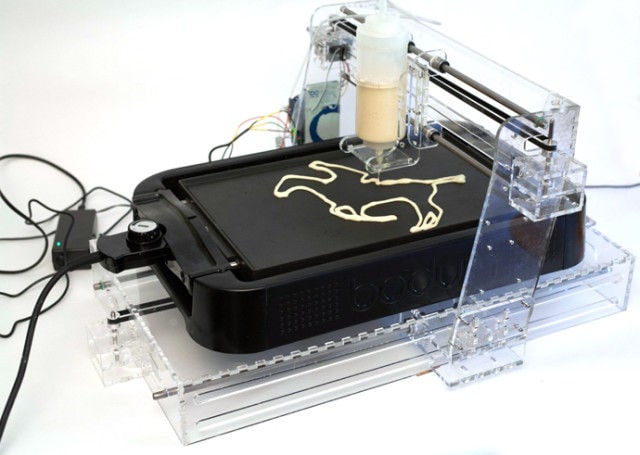 Pancake Drawing Robots