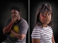 Poignant Anti-Abuse Photography Image 7
