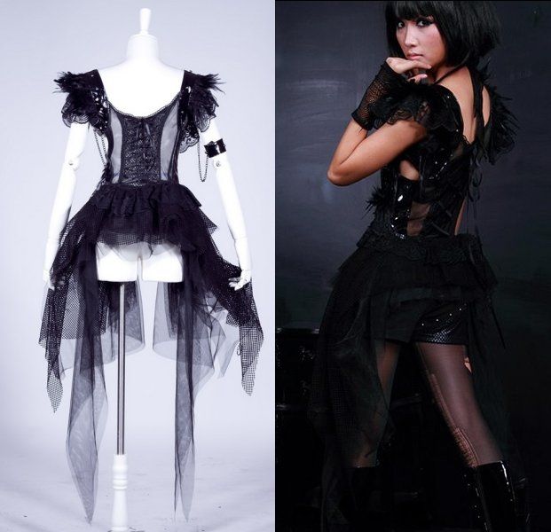 Punk-Inspired Prom Couture