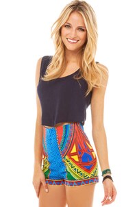 Tropical Hot-Pant Accessories Image 2