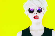 Neon Silhouette Lookbooks