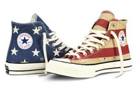 Patriotic Banner Sneakers Image 2