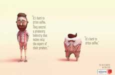 Toothy Hipster Advertisements