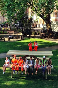 Giant Picnic Lunch Tables Image 8