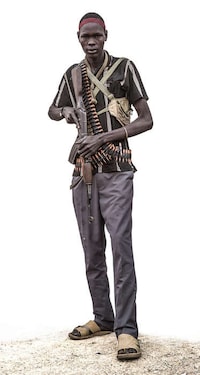 Armed Sudanese Portraits Image 5