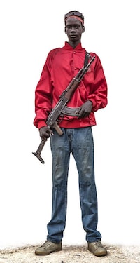 Armed Sudanese Portraits Image 6