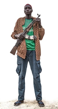 Armed Sudanese Portraits Image 8