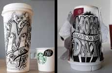 Coffee Cup Typography