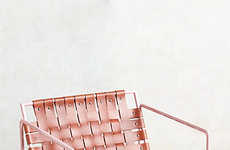 Grid-Layered Leather Seating