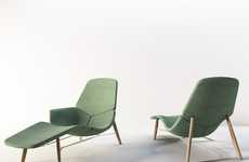 Tropical Fabric Loungers
