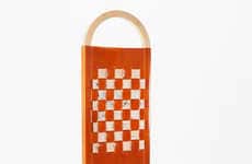 Leather Checkerboard Seating