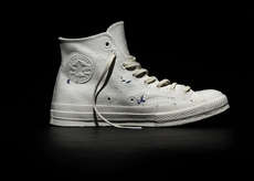 Paint-Cracking White Sneakers : Converse Maison Martin Margiela