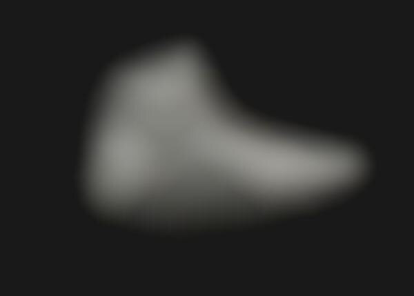 Paint-Cracking White Sneakers