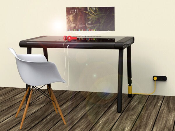 Laptop-Integrated Desks
