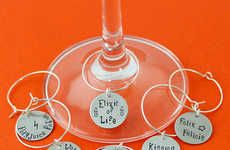 10 Whimsical Wine Glass Markers