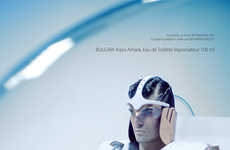Futuristic Fragrance Editorials