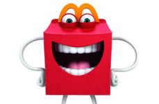 Jubliant Fast Food Mascots