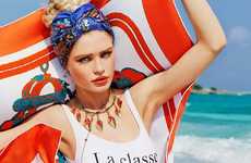 Parisian Swimwear Editorials