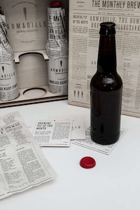 Newspaper Beer Branding Image 3