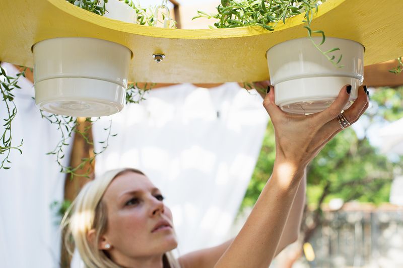 DIY Hanging Herb Holders