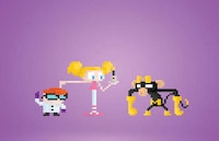 Pixelated 90s Cartoons Image 2