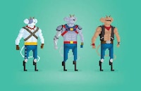 Pixelated 90s Cartoons Image 4