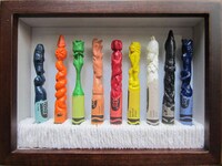 Fantasy Crayon Carvings Image 2