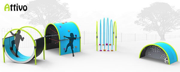 Fitness-Encouraging Playgrounds