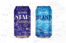 Whimsical Beer Can Branding