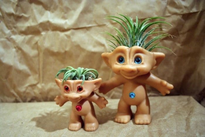 Retro Toy Planters