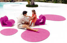 Heart-Shaped Patio Furnishings