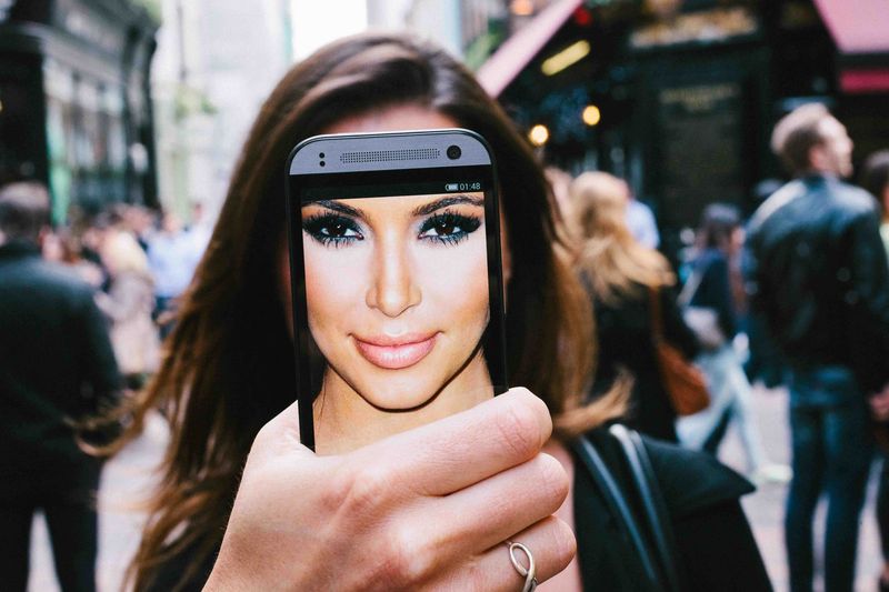 Mock Celebrity Selfies