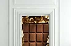 Chocolate Door Decals