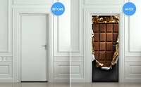 Chocolate Door Decals Image 2