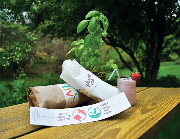 Plantable Gourmet Packaging