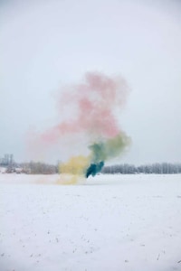 Colorful Smoke Photography Image 7