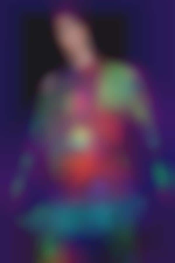 Chromatic Kaleidoscope Couture