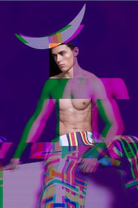 Chromatic Kaleidoscope Couture Image 7