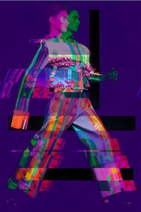 Chromatic Kaleidoscope Couture Image 8
