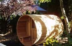 At-Home Cylindrical Spas