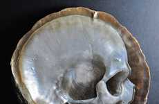 Pearl Skull Carvings