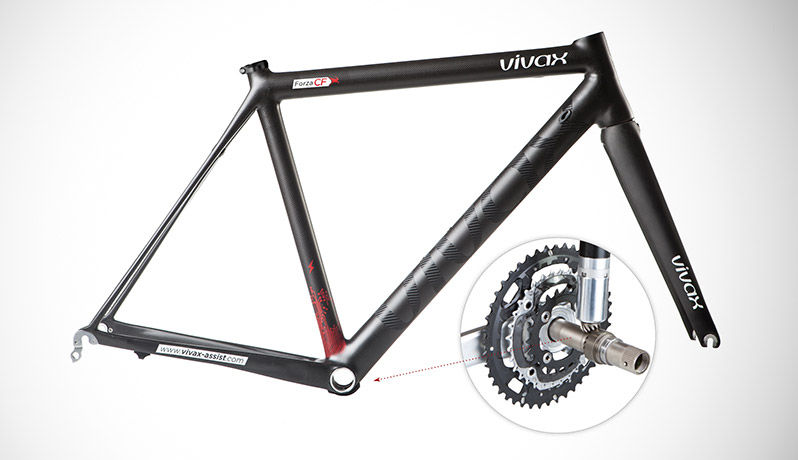 hidden electric motor for bicycle eMTB conversion kit  Elevate Shimano 7 speed Meter Discrete Bike Motors: The Lightweight