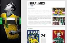 Stylized Soccer Websites