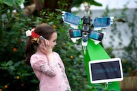 Mobile Phone Butterflies Image 6