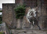 Sorrowful Animal Graffiti Image 4