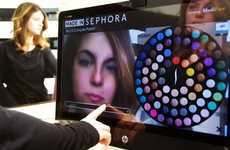Augmented Reality Makeup Mirrors