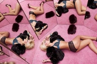 Kaleidoscopic Lingerie Editorials Image 5