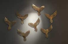 Acid-Etched Metal Installations