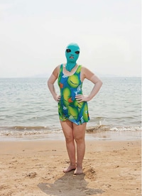 Bizarre Face-Kint Portraits Image 8
