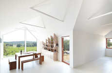 Tilted Timber Pavilions